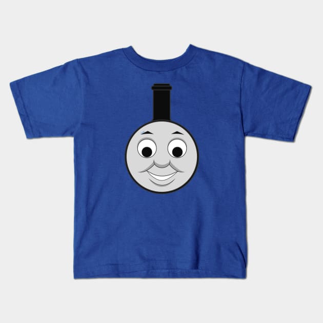 Thomas happy head Kids T-Shirt by corzamoon